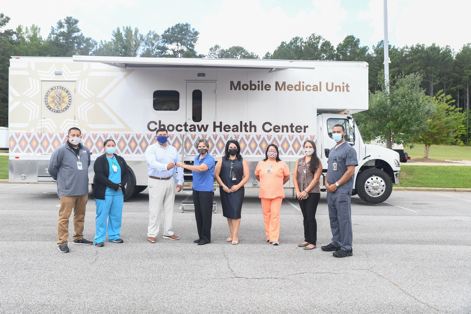Tribe receives mobile health unit